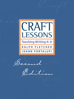 cover image of Craft Lessons